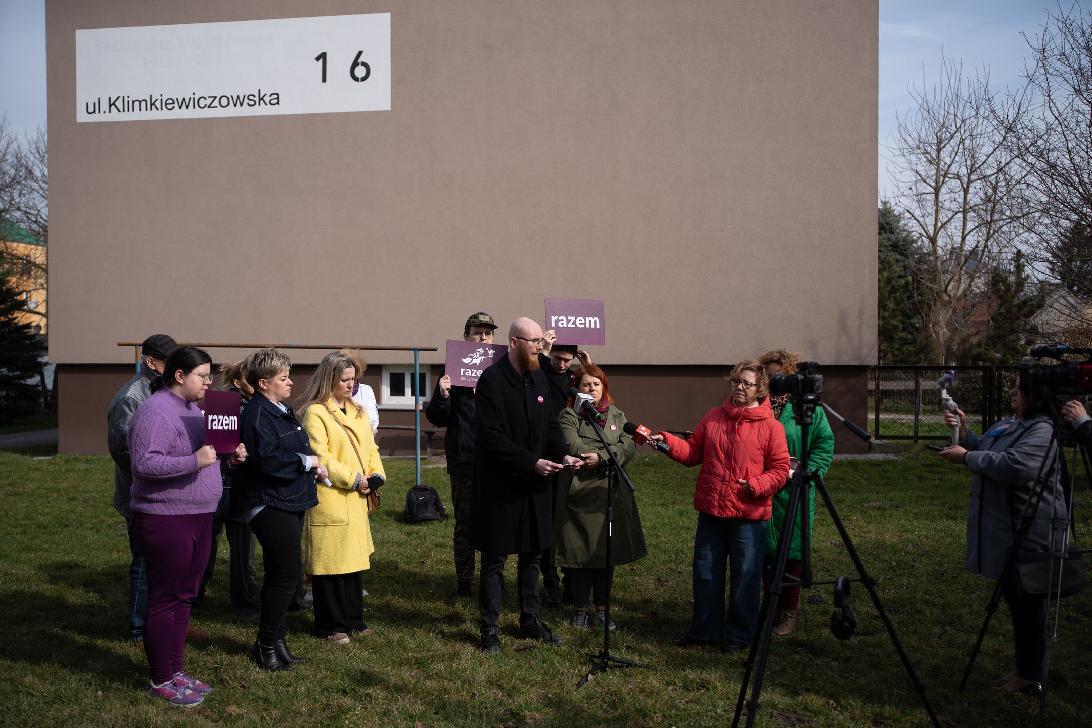 Konferencja prasowa Partii Razem