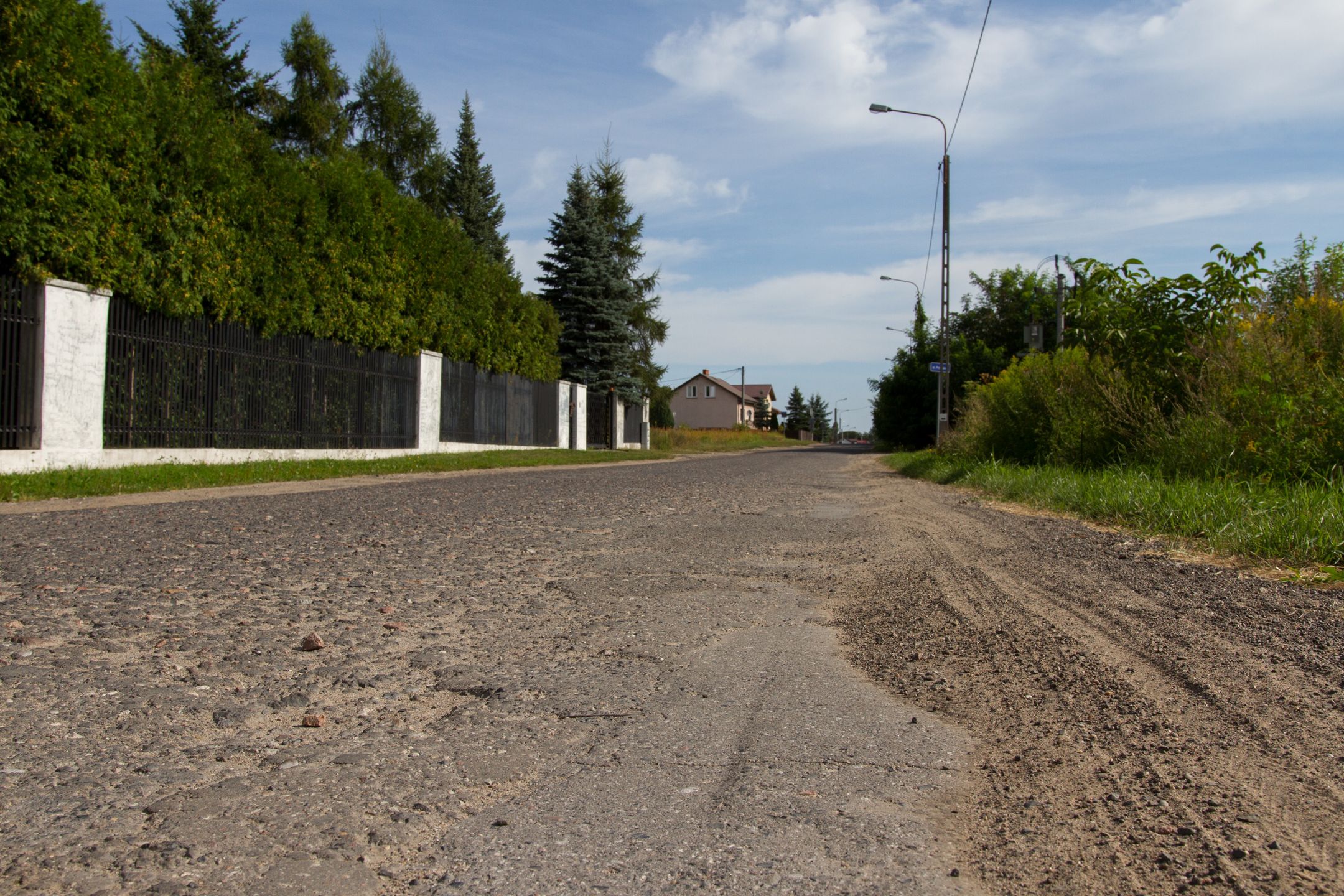 Prace na ul.Browarnej