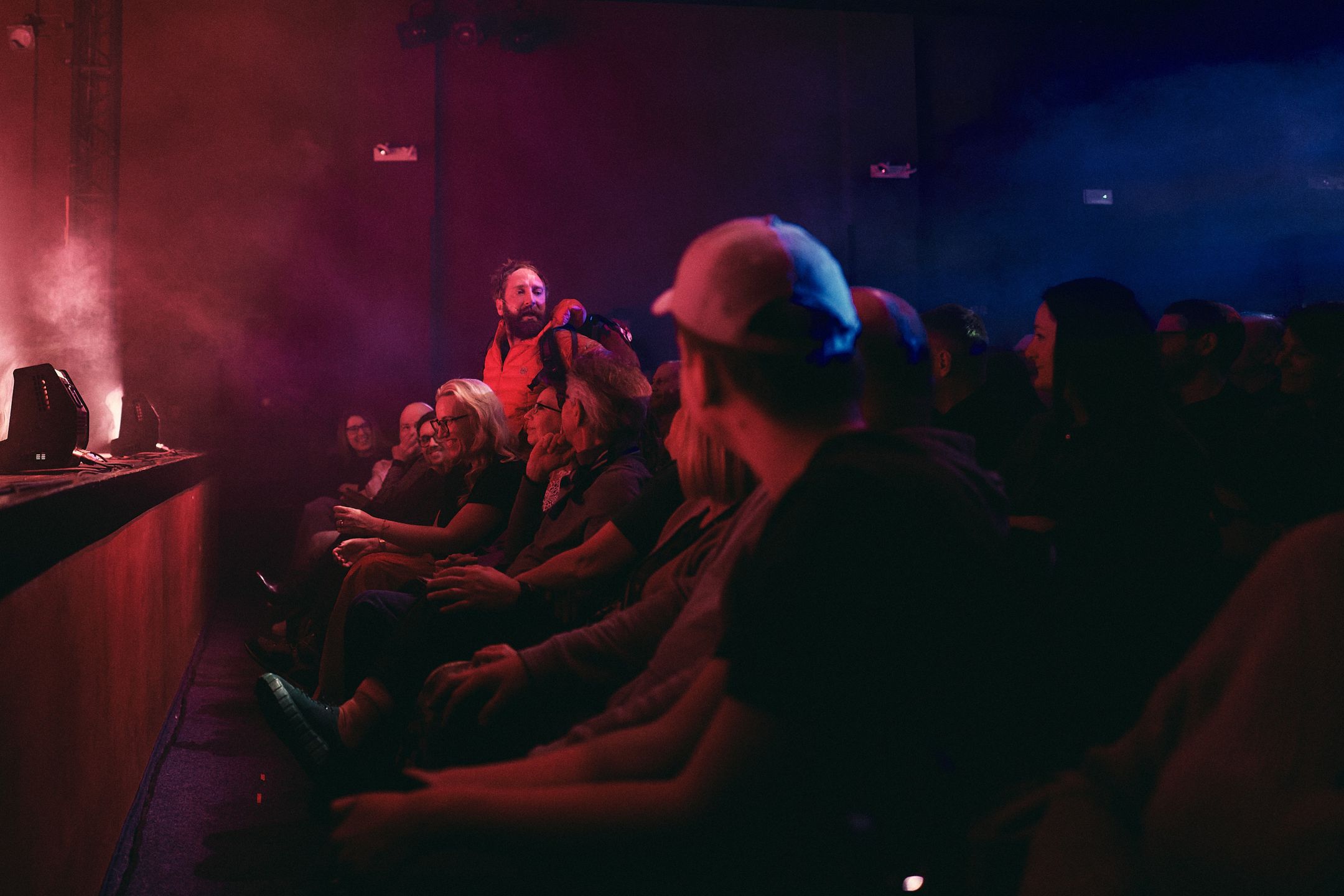 Krystian Durman na scenie Teatru Baj Pomorski