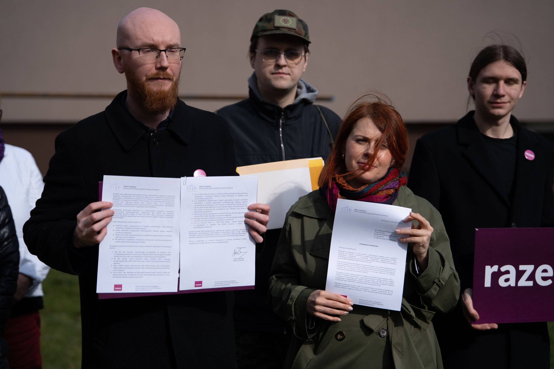 Konferencja prasowa Partii Razem