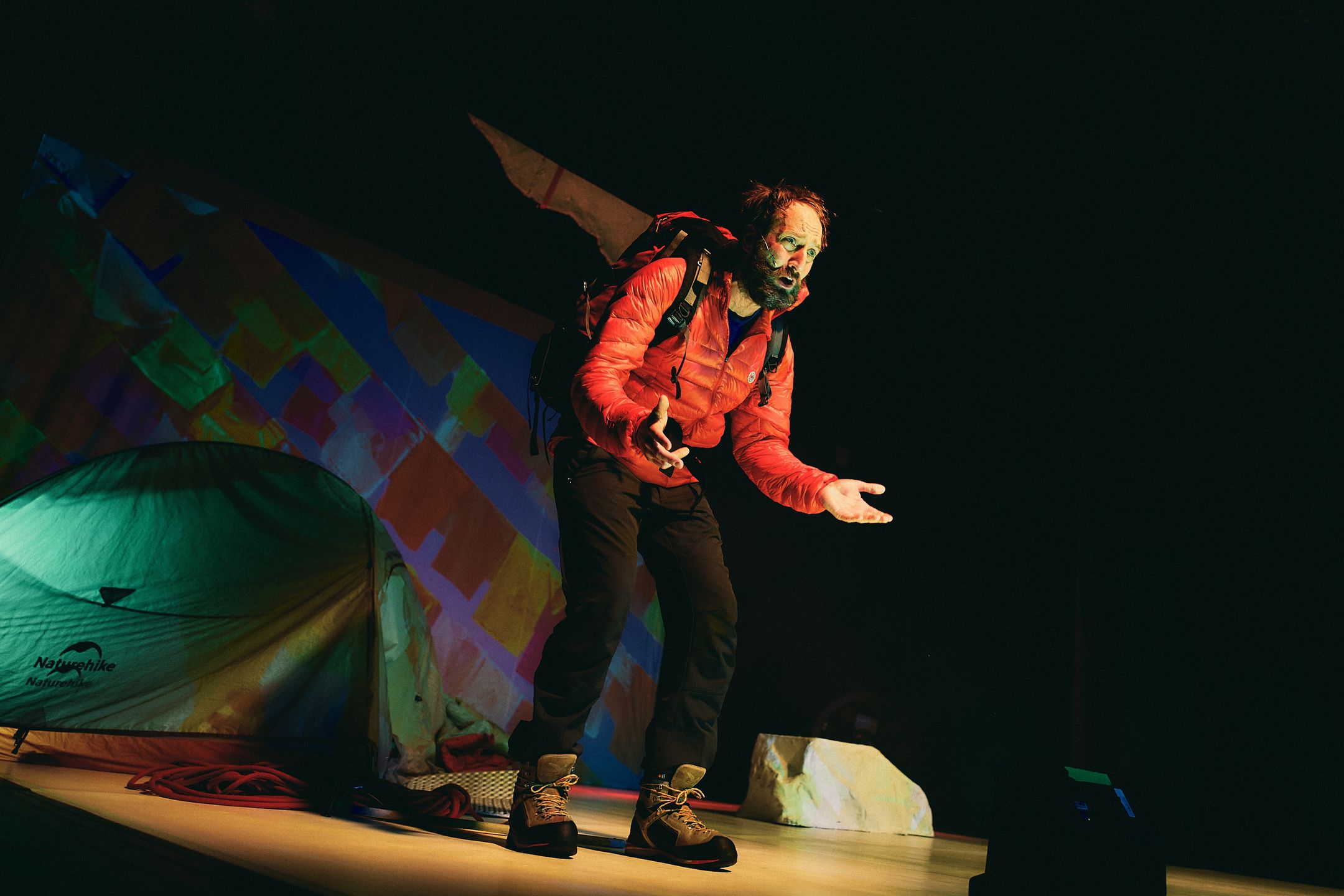 Krystian Durman na scenie Baja Pomorskiego