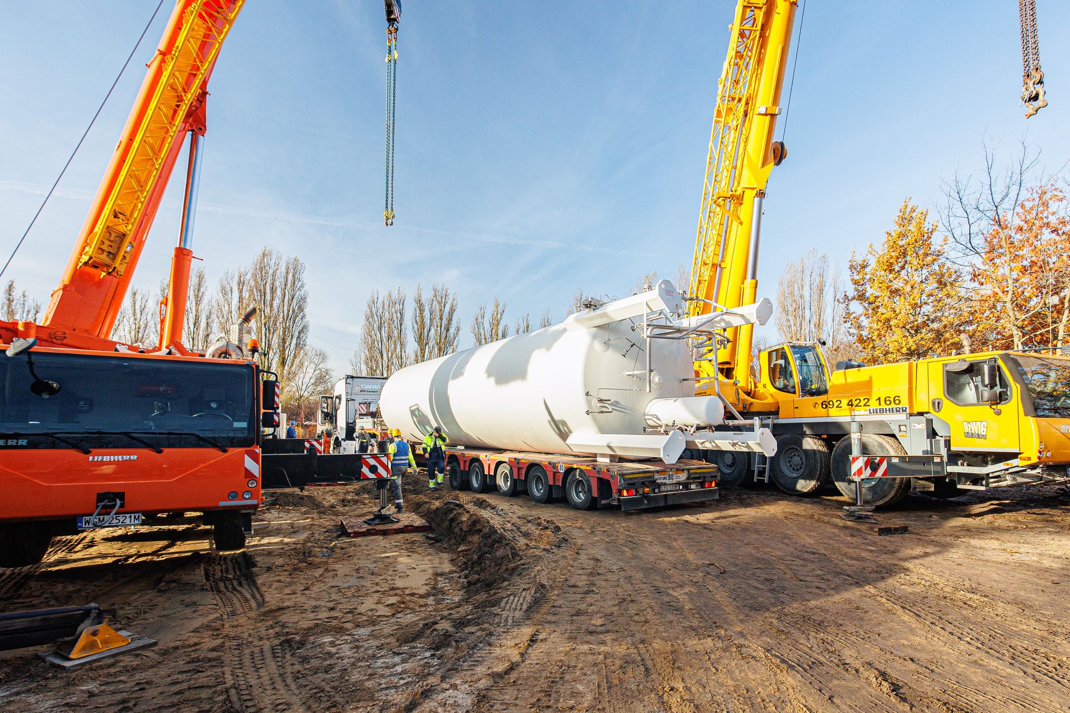 Instalacja zbiornika LNGMazfilm ORLEN S.A.