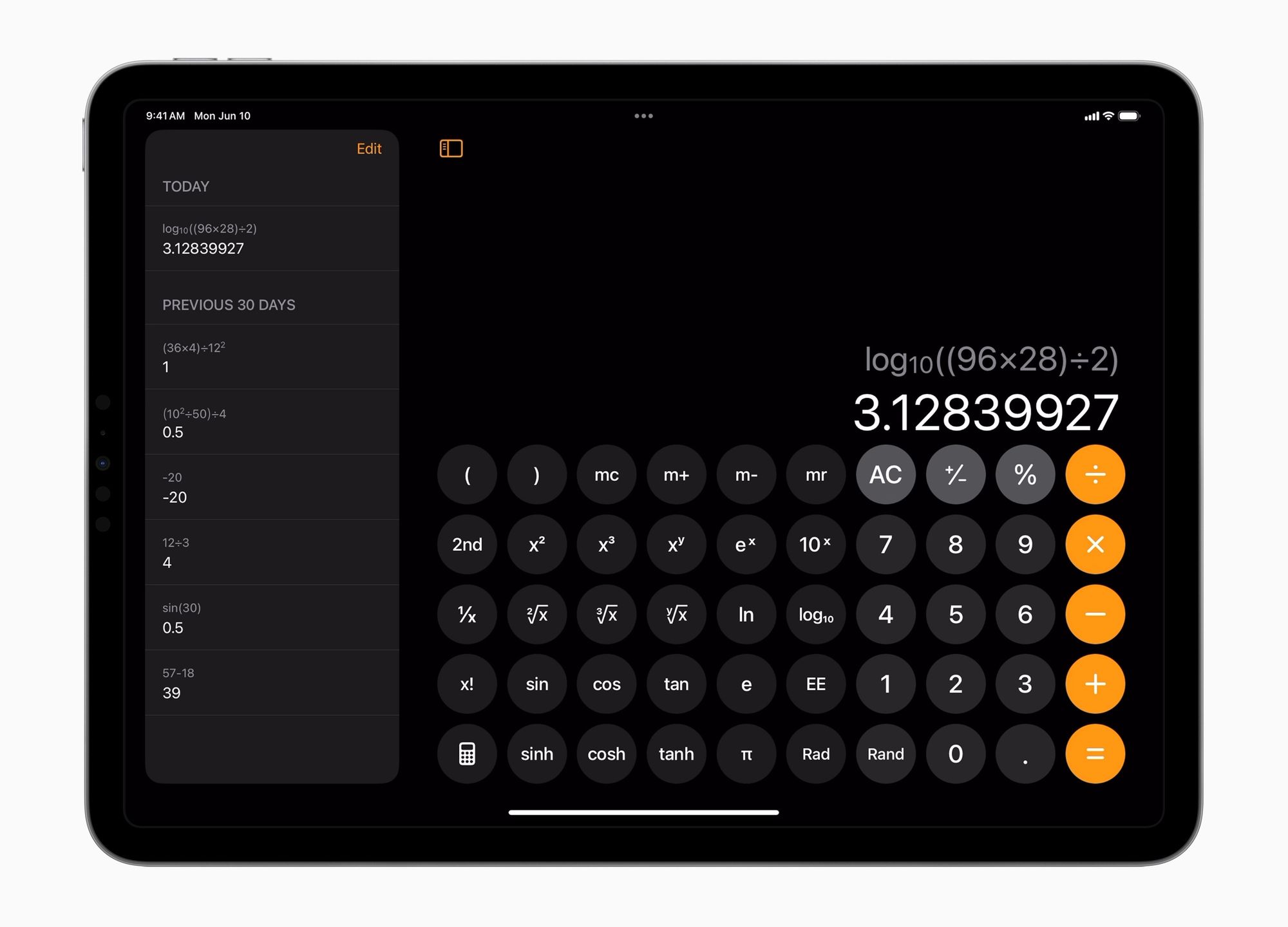 Kalkulator w iPadOS 18