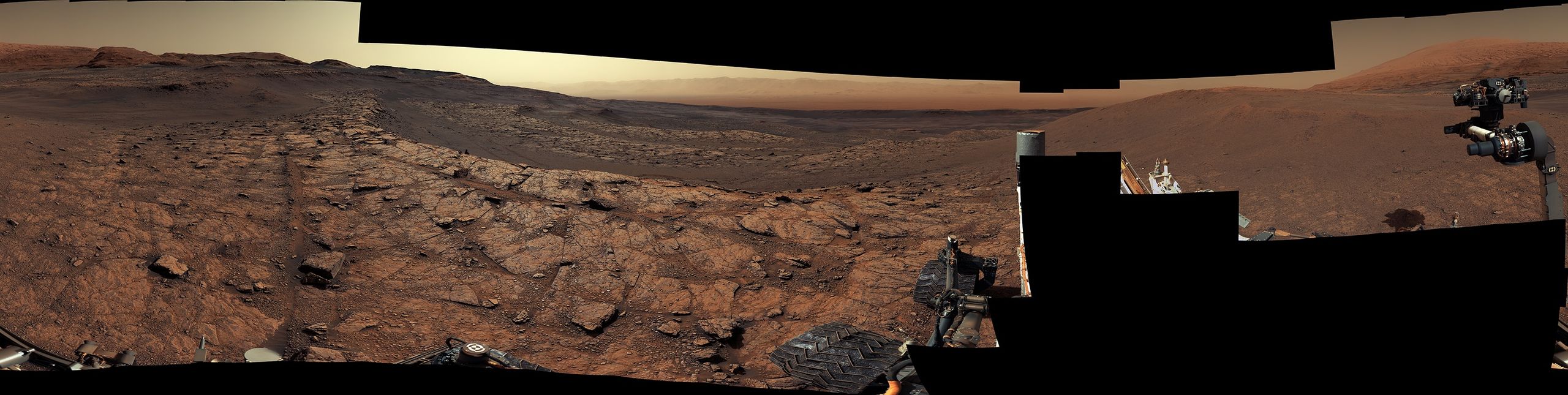 Gigapanorama Curiosity