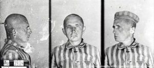Stanisław Dubois w Auschwitz. Fot. domena publiczna