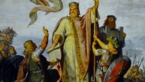 Henryk I na XIX-wiecznym obrazie