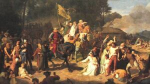 Opłakane apostolstwo. Obraz Wojciecha Gersona