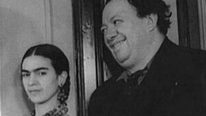 Frida Kahlo razem z Diego Rivera w 1932 roku