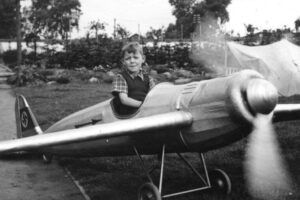 Hans, syn Hedwig i Rudolfa Hoessów. Fot. Institut für Zeitgeschichte