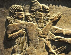 Tiglatpilesar III. Relief z Nimrudu