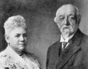 Joanna Gryzik z mężem