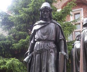 Hermann vov Salza (zamek w Malborku). Fot. J. Jerszyński, lic. CC BY-SA 2.5