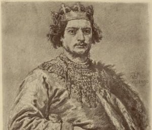 Bolesław II Szczodry. Ryc. Jan Matejko