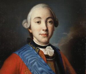 Car Piotr III Romanow. Obraz nieznanego autora