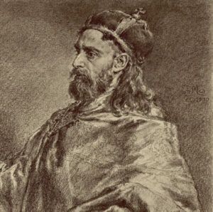 Władysław Herman. Ryc. Jan Matejko
