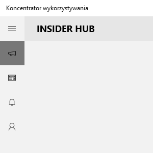 Windows 10 - Poprawiony Insider Hub