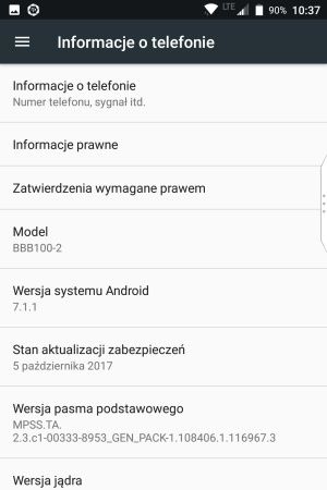 BlackBerry KEYone system