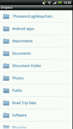 Dropbox Android