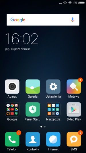 Xiaomi Redmi 3S interfejs 1