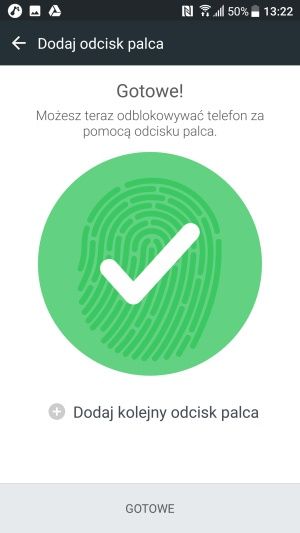 HTC U Ultra czytnik linii papilarnych