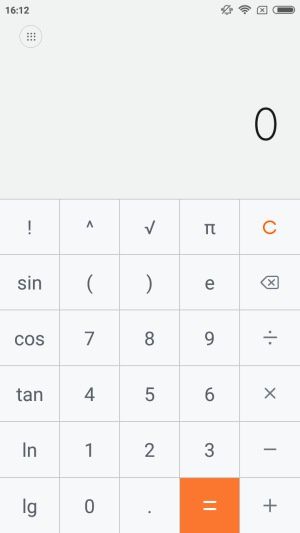 Xiaomi Redmi 3S kalkulator 1