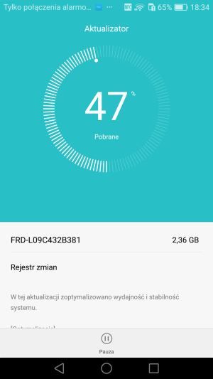 aktualizacja huawei honor 11