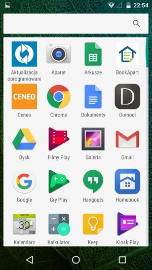 myPhone Luna II aplikacje