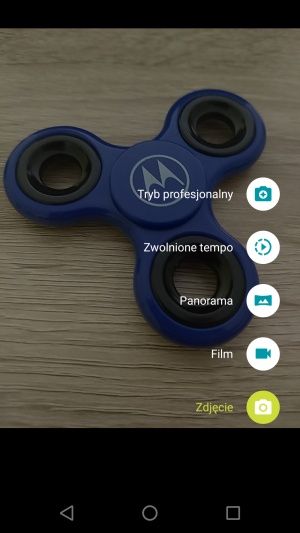 Moto G5 Plus aparat aplikacja