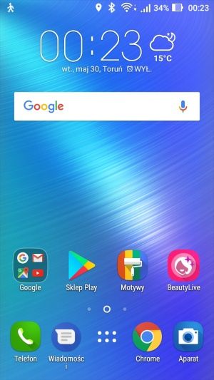 Asus ZenFone Live (ZB501KL) system