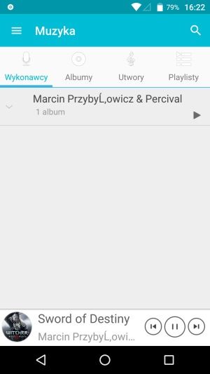 myPhone Luna II muzyka
