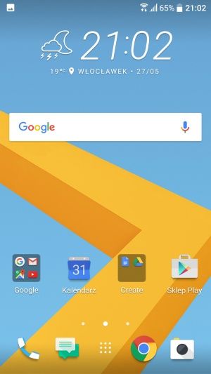 HTC 10 ekran główny