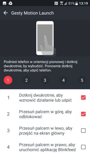 HTC U Ultra gesty