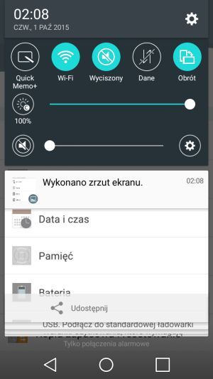 LG Spirit 4G LTE interfejs