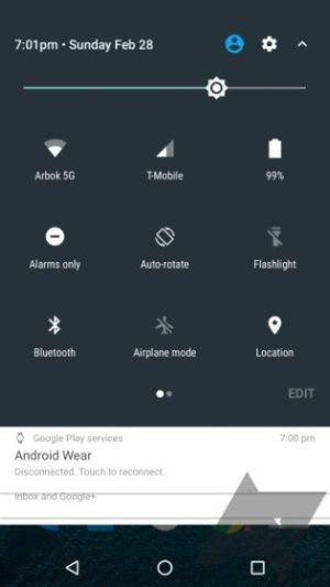 Android N ustawienia