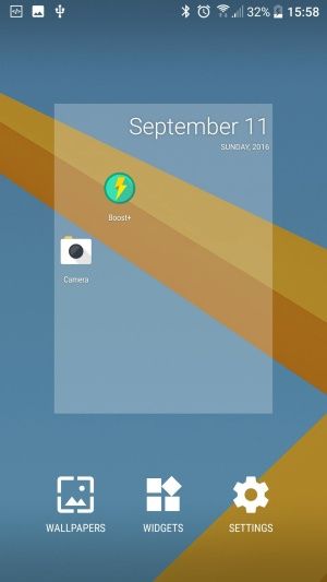 Pixel Launcher widżety