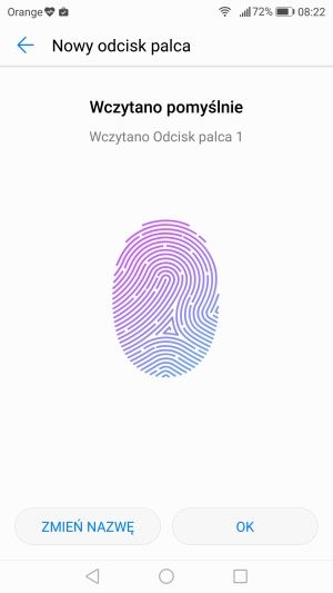 Honor 8 Pro czytnik linii papilarnych