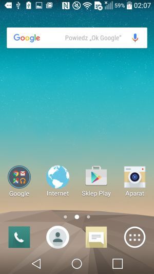 LG Spirit 4G LTE interfejs