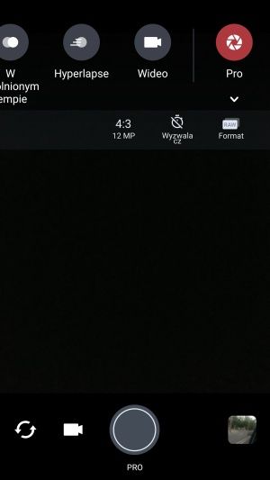 HTC 10 aparat interfejs