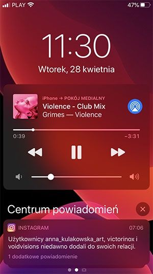 iOS 13 tryb ciemny