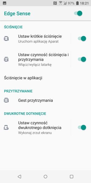 HTC U12+ Edge Sense 2