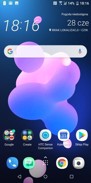 HTC U12+ system