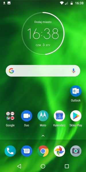 Motorola Moto G6 system