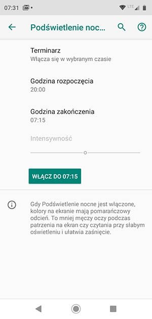 moto g7 play filtr światła niebieskiego