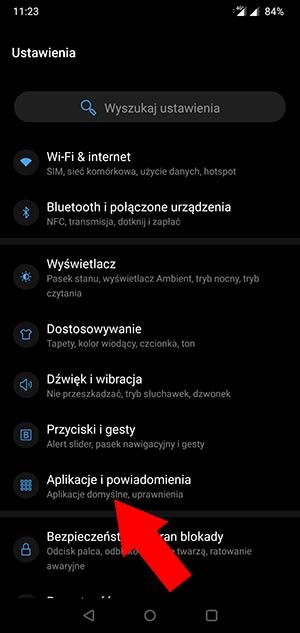 Aplikacje i powiadomienia