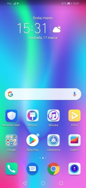 Honor 10 Lite system