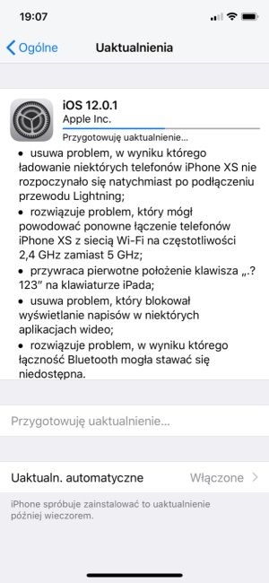 iOS 12.0.1