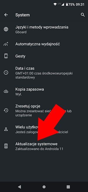 aktualizacja telefonu Motorola