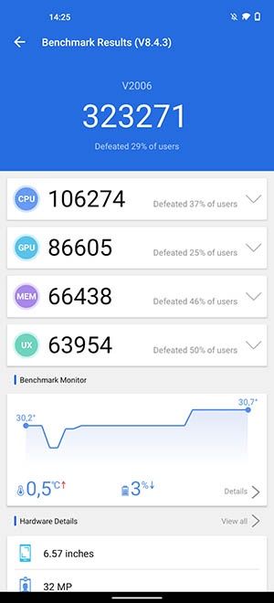 vivo x51 antutu