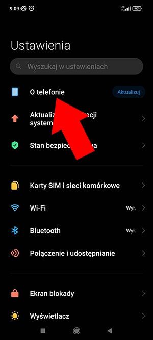 aktualizacja telefonu POCO