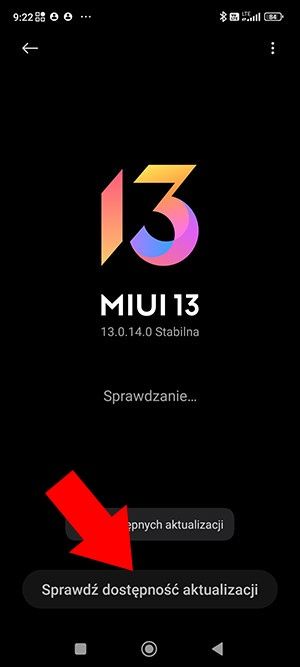 aktualizacja telefonu Redmi